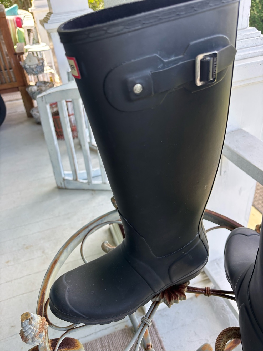 Boots - Hunter Tall Matte Black - Picture 6 of 12